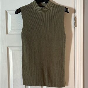 Express Olive Green Knit Tank
